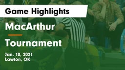 MacArthur  vs Tournament Game Highlights - Jan. 10, 2021