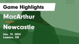 MacArthur  vs Newcastle Game Highlights - Jan. 19, 2024
