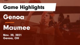 Genoa  vs Maumee  Game Highlights - Nov. 20, 2021