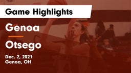 Genoa  vs Otsego  Game Highlights - Dec. 2, 2021