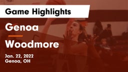 Genoa  vs Woodmore  Game Highlights - Jan. 22, 2022