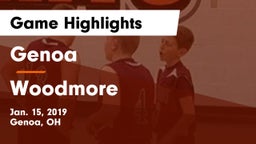 Genoa  vs Woodmore  Game Highlights - Jan. 15, 2019