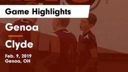 Genoa  vs Clyde  Game Highlights - Feb. 9, 2019