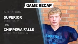 Recap: Superior  vs. Chippewa Falls  2016