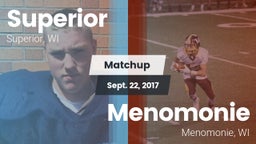 Matchup: Superior  vs. Menomonie  2017
