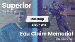 Matchup: Superior  vs. Eau Claire Memorial  2018