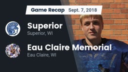 Recap: Superior  vs. Eau Claire Memorial  2018