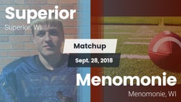 Matchup: Superior  vs. Menomonie  2018