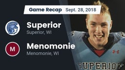 Recap: Superior  vs. Menomonie  2018