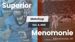 Matchup: Superior  vs. Menomonie  2019