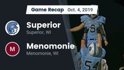 Recap: Superior  vs. Menomonie  2019