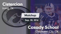 Matchup: Cistercian High vs. Casady School 2016