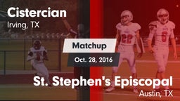 Matchup: Cistercian High vs. St. Stephen's Episcopal  2016