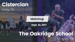 Matchup: Cistercian High vs. The Oakridge School 2017