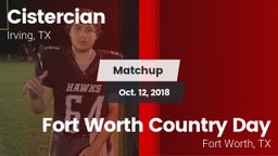 Matchup: Cistercian High vs. Fort Worth Country Day  2018