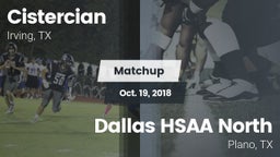 Matchup: Cistercian High vs. Dallas HSAA North  2018