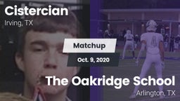 Matchup: Cistercian High vs. The Oakridge School 2020