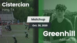 Matchup: Cistercian High vs. Greenhill  2020