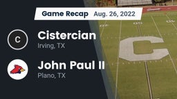 Recap: Cistercian  vs. John Paul II  2022