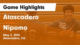 Atascadero  vs Nipomo  Game Highlights - May 2, 2024
