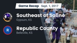 Recap: Southeast of Saline  vs. Republic County  2017