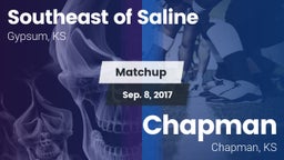 Matchup: Southeast of Saline vs. Chapman  2017