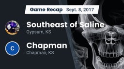 Recap: Southeast of Saline  vs. Chapman  2017