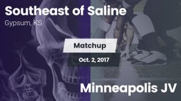 Matchup: Southeast of Saline vs. Minneapolis  JV 2017