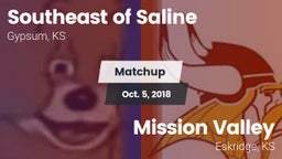 Matchup: Southeast of Saline vs. Mission Valley  2018