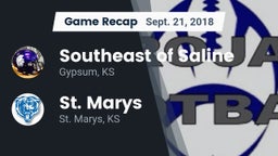 Recap: Southeast of Saline  vs. St. Marys  2018