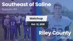 Matchup: Southeast of Saline vs. Riley County  2018