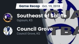 Recap: Southeast of Saline  vs. Council Grove  2018