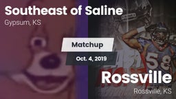 Matchup: Southeast of Saline vs. Rossville  2019