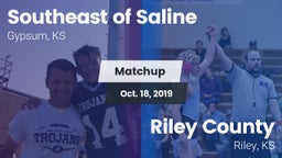 Matchup: Southeast of Saline vs. Riley County  2019