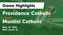 Providence Catholic  vs Montini Catholic  Game Highlights - May 10, 2022