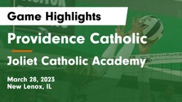 Providence Catholic  vs Joliet Catholic Academy  Game Highlights - March 28, 2023