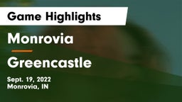 Monrovia  vs Greencastle  Game Highlights - Sept. 19, 2022