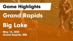 Grand Rapids  vs Big Lake  Game Highlights - May 14, 2022