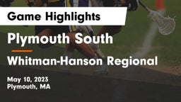 Plymouth South  vs Whitman-Hanson Regional  Game Highlights - May 10, 2023