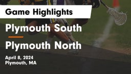 Plymouth South  vs Plymouth North  Game Highlights - April 8, 2024