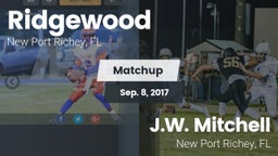 Matchup: Ridgewood High vs. J.W. Mitchell  2016
