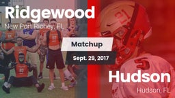 Matchup: Ridgewood High vs. Hudson  2017
