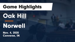 Oak Hill  vs Norwell  Game Highlights - Nov. 4, 2020