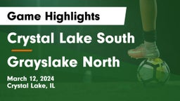 Crystal Lake South  vs Grayslake North  Game Highlights - March 12, 2024