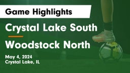 Crystal Lake South  vs Woodstock North  Game Highlights - May 4, 2024