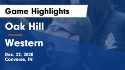 Oak Hill  vs Western  Game Highlights - Dec. 22, 2020