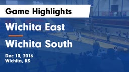 Wichita East  vs Wichita South Game Highlights - Dec 10, 2016