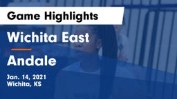 Wichita East  vs Andale  Game Highlights - Jan. 14, 2021