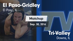 Matchup: El Paso-Gridley vs. Tri-Valley  2016