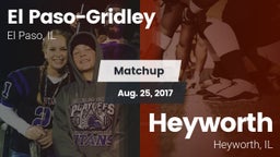 Matchup: El Paso-Gridley vs. Heyworth  2017